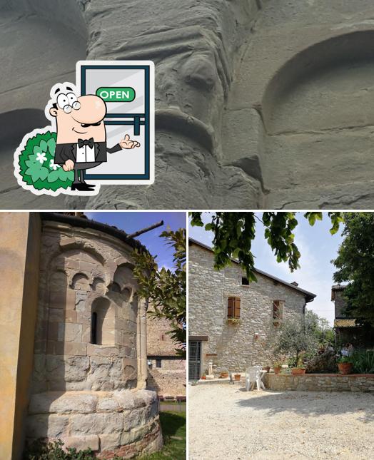 Gli esterni di Alla Locanda di Denzano