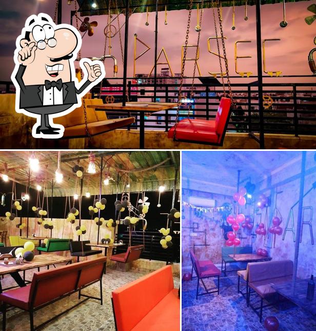 The interior of The Parsec Cafe