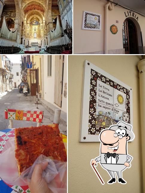 Goditi la vista dagli esterni di Forno Litria