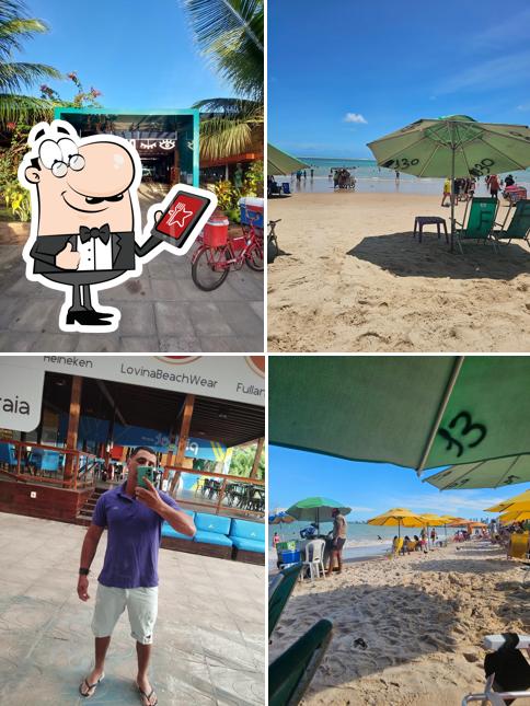 a parte exterior é uma característica importante do Fullano Praia Bar Restaurante em João Pessoa