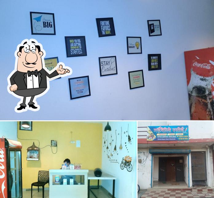 Take a seat at one of the tables at Garhwali Rasoi