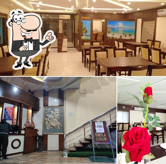 The interior of Kaveri Restaurant