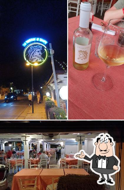 La interni e esterno del ristorante