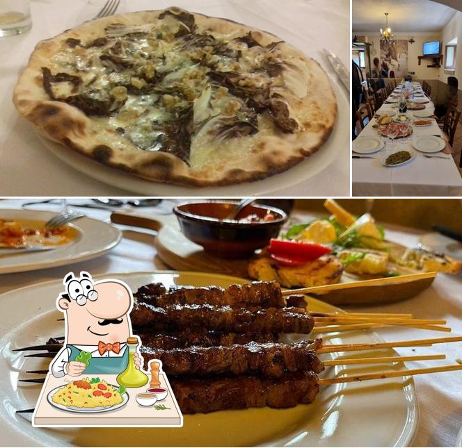 Platti al Ristorante Le Foci di Aielli-Celano