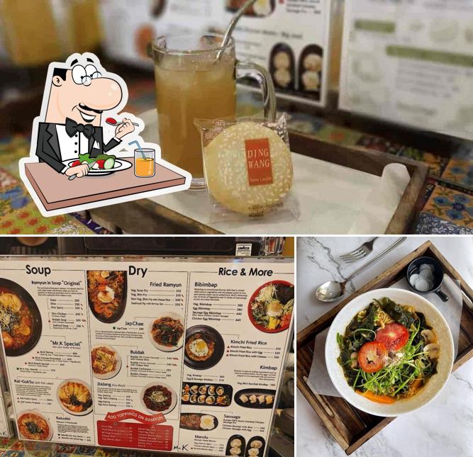 Meals at MR. K RAMYUN CAFE