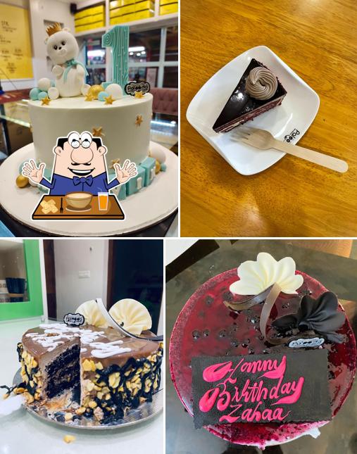 Food at Palooda Ice Creams And Pastries