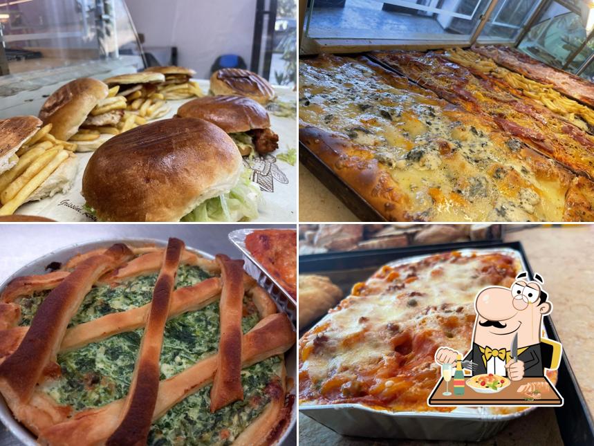 Panino con maiale stirato al Panificio Scalavino Pane e dolci tradizioni