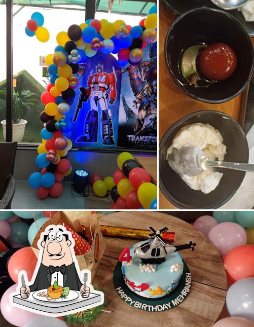 Food at Picnic box (restaurant & kids play area & gaming zone)