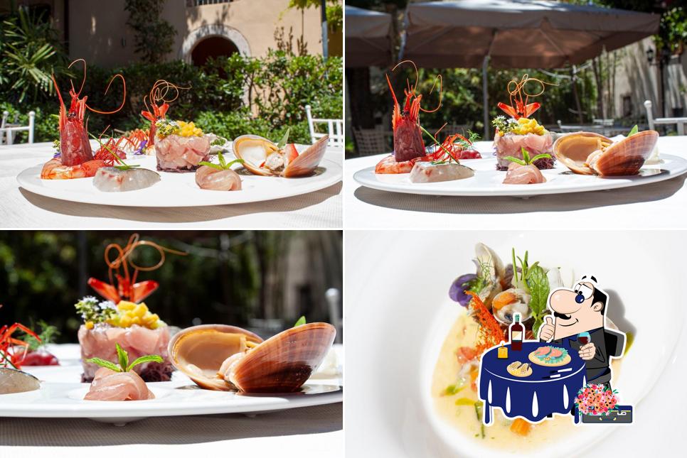 Sashimi al I Giardini di Babilonia, Restaurant in Taormina