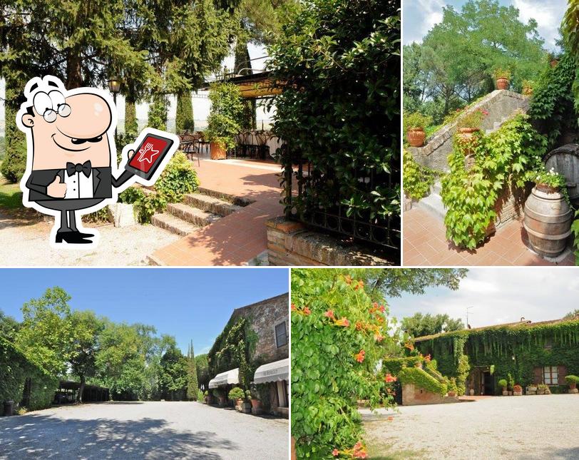 Gli esterni di La Fattoria Chiusi Chiusi