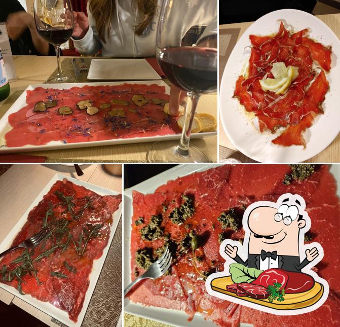 Carpaccio di manzo al Mussoni Braceria