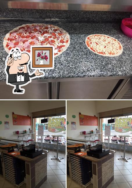 Pizza in Piazza di Rodeano si caratterizza per la interni e pizza