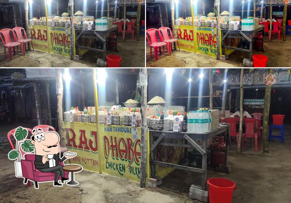 The interior of Rajdhaba and fastfood