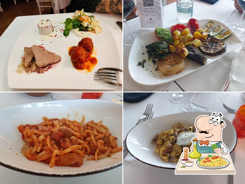 Cibo al Ristorante La Rocca