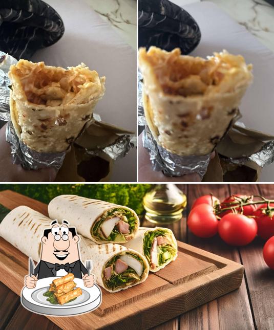 Spring rolls at Rolls County - Punjab’s Best Rolls