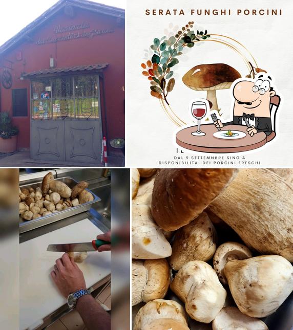 Cibo al Trattoria Dei Cacciatori Roma