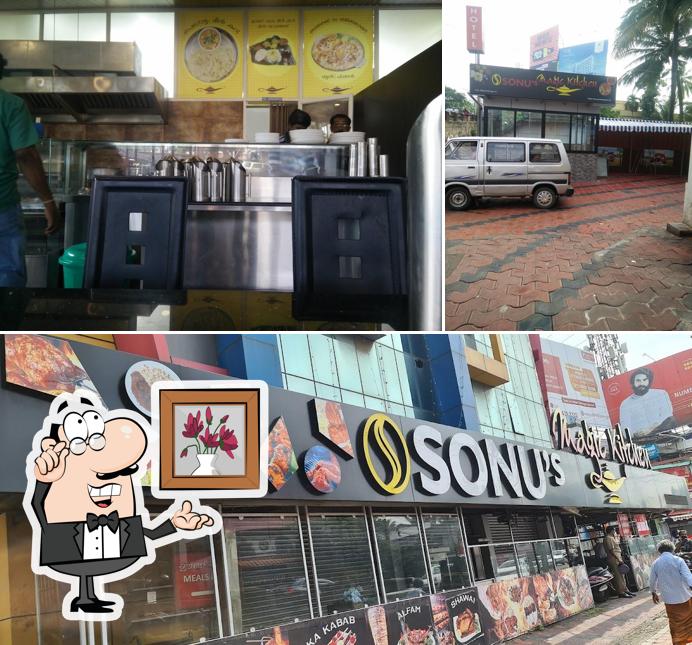 The interior of Sonu's Magic Kitchen