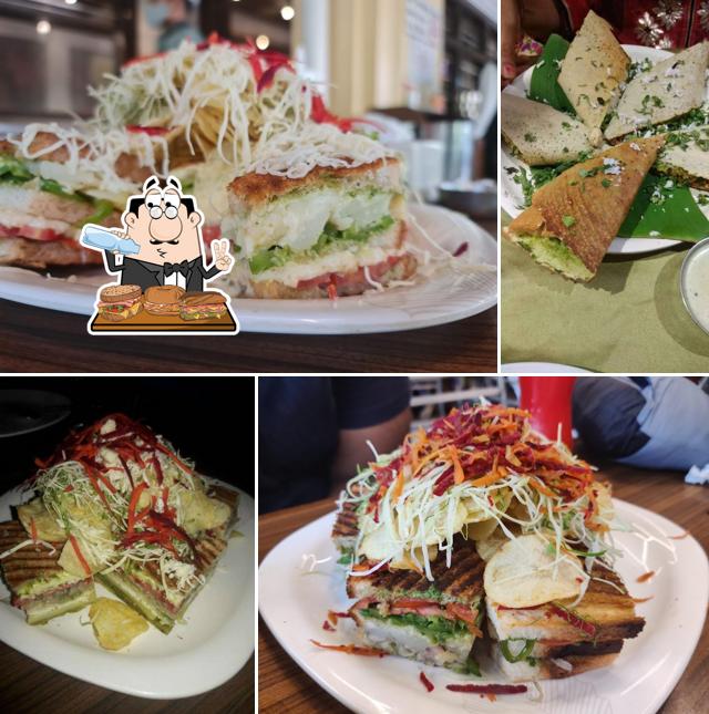 Order a sandwich at Vrindavan Veg Restaurant