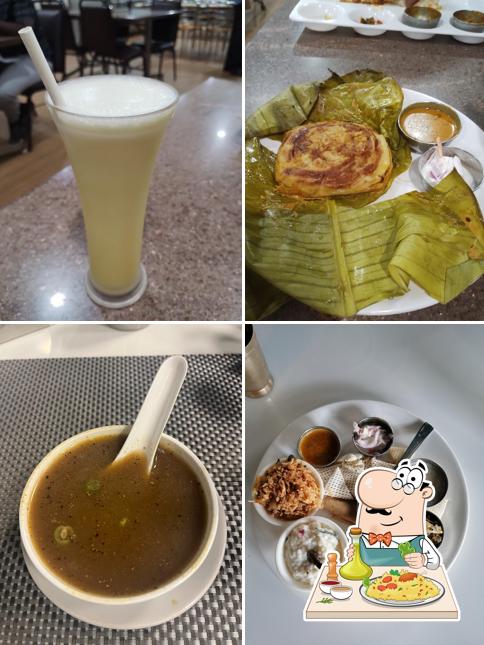Food at Amirtha Restaurant