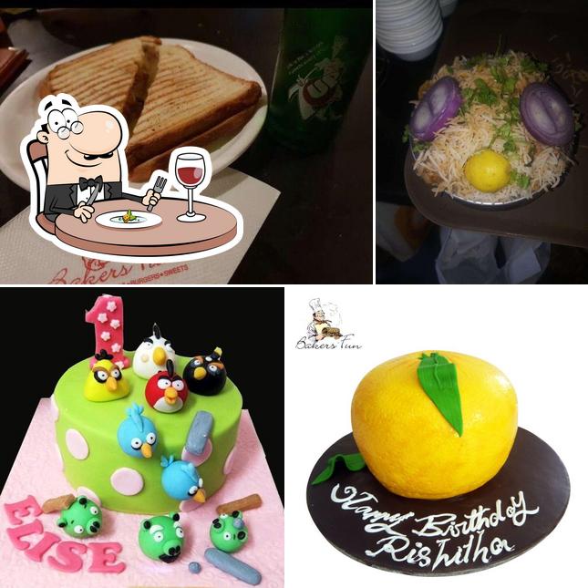 Food at Bakers' fun - Chandramouli Nagar