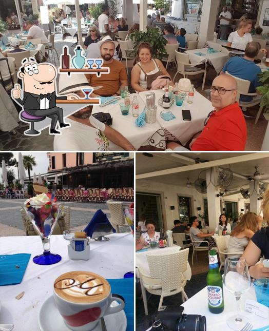 Gli interni di Bar Moderno