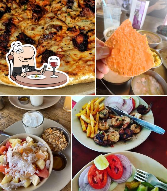 Food at Bhagvan Cafe