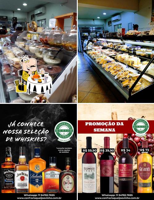 Platos en Confraria Queijo e Vinho