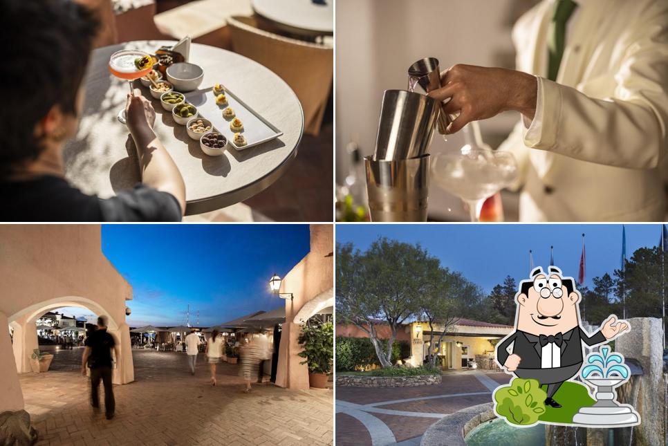 Cervo Bar si caratterizza per la esterno e bevanda