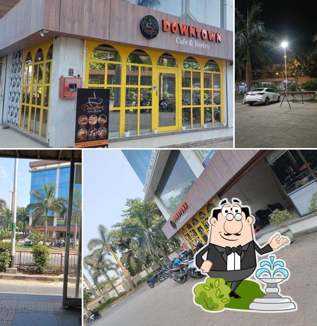 The exterior of Downtown Cafe & Restro