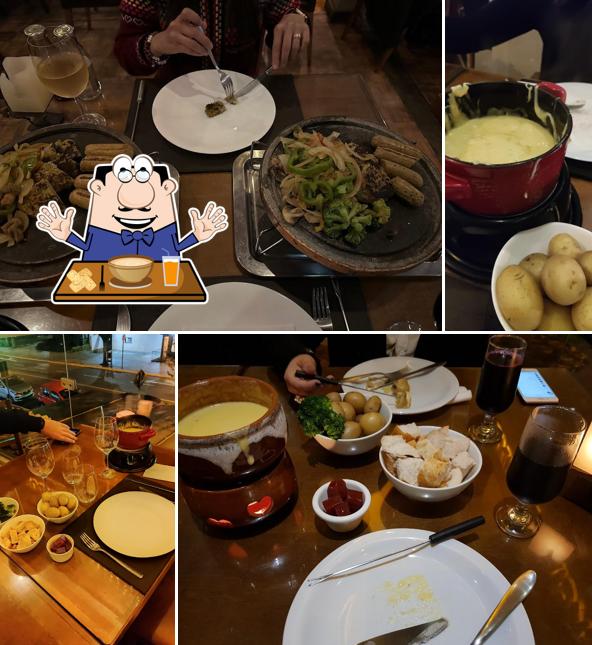 Sopa de moluscos em Doze Gastronomia - Restaurante de Fondue