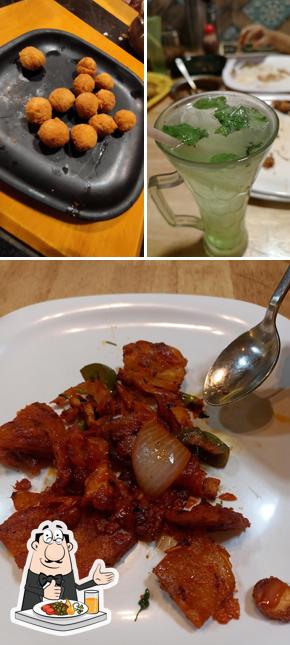 Food at Mojo Multicuisine Restaurant