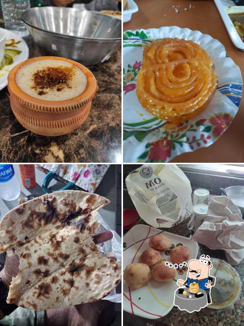 Creme brulee at Om sweets and snacks