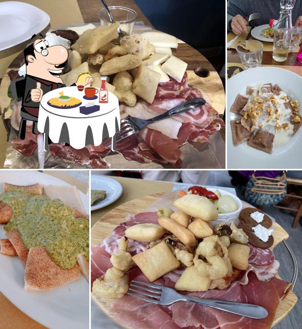 Piatto di formaggi al Osteria San Francesco e il Lupo