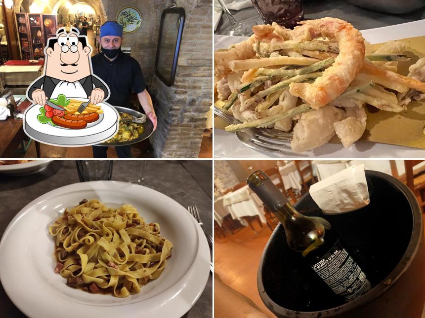 Platti al Osteria degli ulivi