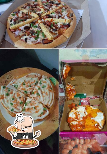 Pick pizza at Pizza Plaza