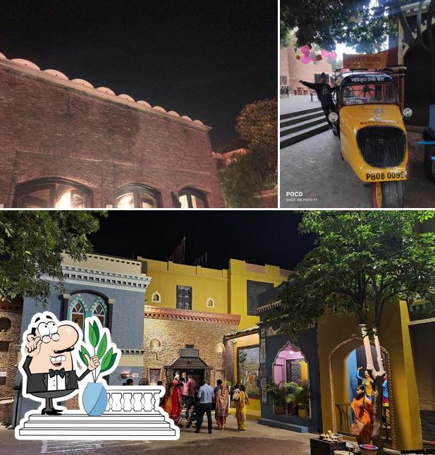 The outside part is an important feature of Rangla Punjab The outside part is an important feature of Rangla Punjab