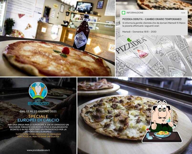 Platti al Anna's Pizza Deruta