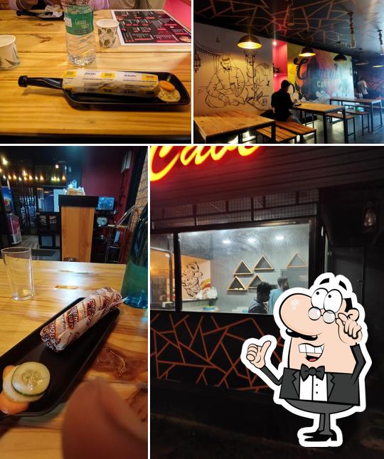 Check out how Charcoal Cave looks inside