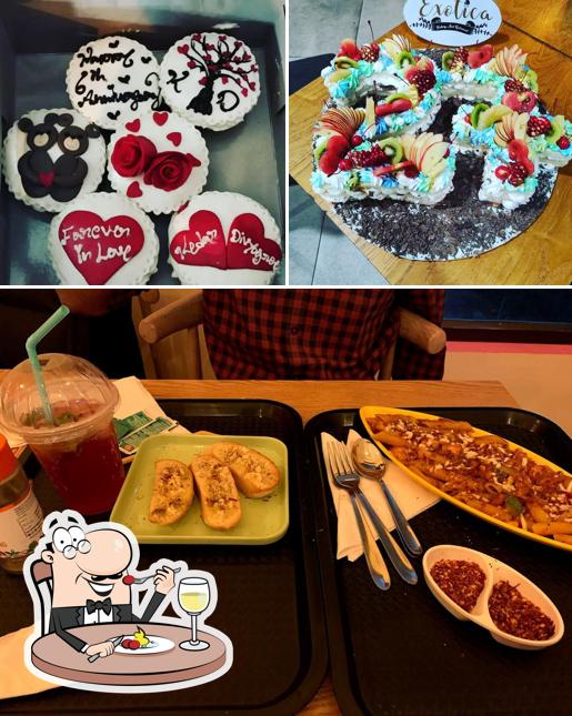 Food at Exotica Bakery