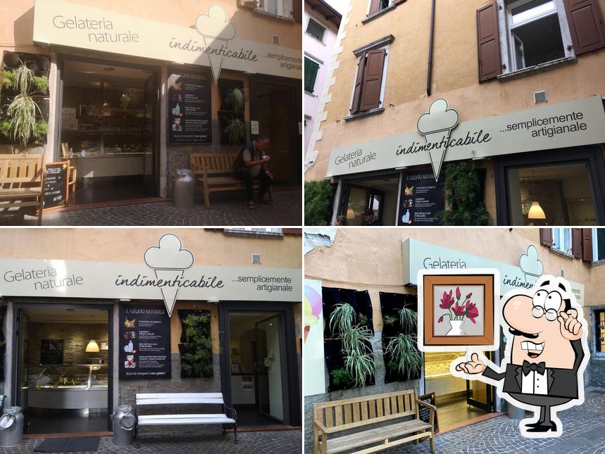 Gli interni di Gelateria Naturale Indimenticabile