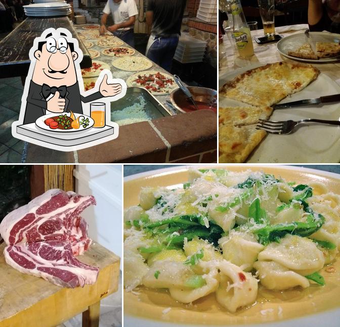 Cibo al Ristorante Pizzeria Il Rifugio del Re