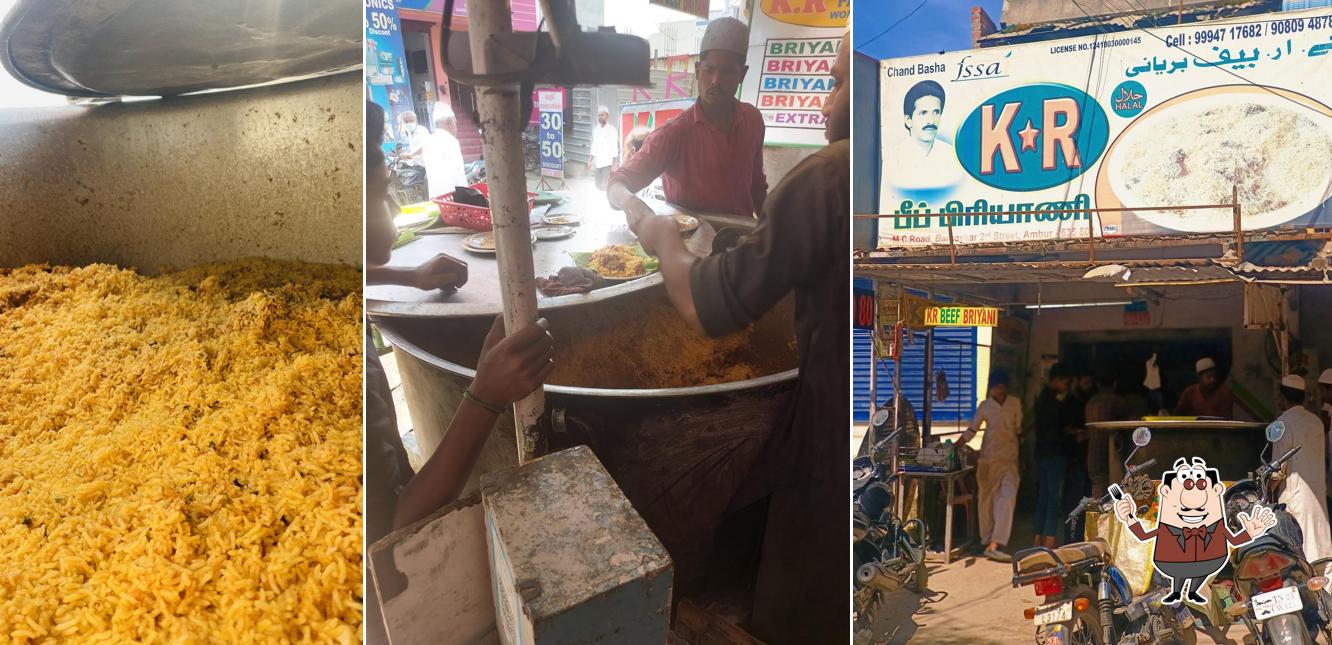 Food at KR Biriyani Ambur