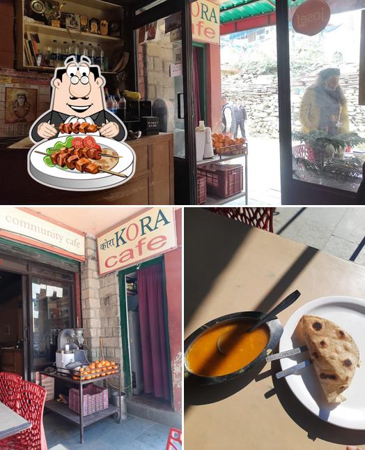 Check out the image displaying food and interior at Kora Cafe