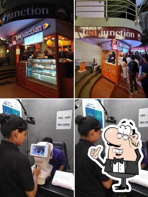 The interior of The Tea Junction