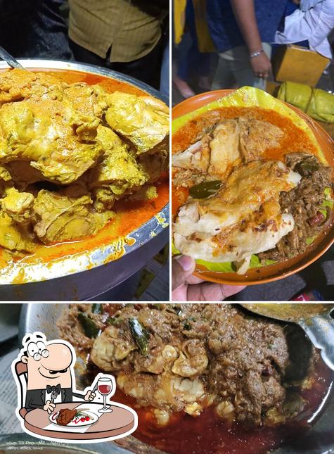 Azees Bhai Kadai serves meat dishes
