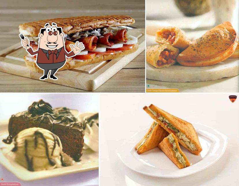 Food at Barista Mgf Mega City Mall