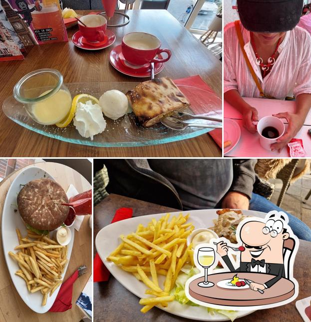 Plats à Cafe Extrablatt Sylt