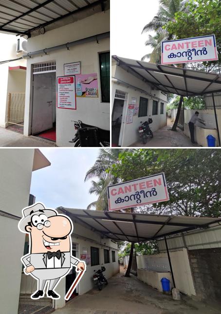 The exterior of Thangam hospital canteen