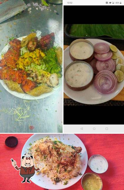 Food at Godavari Ruchulu