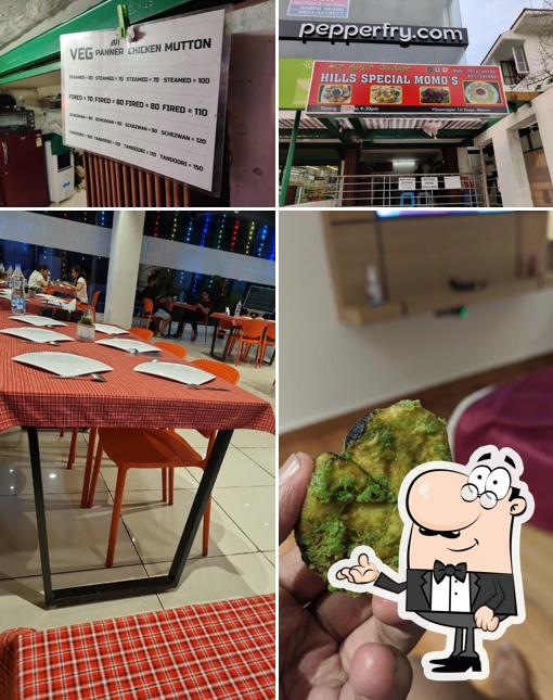 The interior of Hills Special Momos